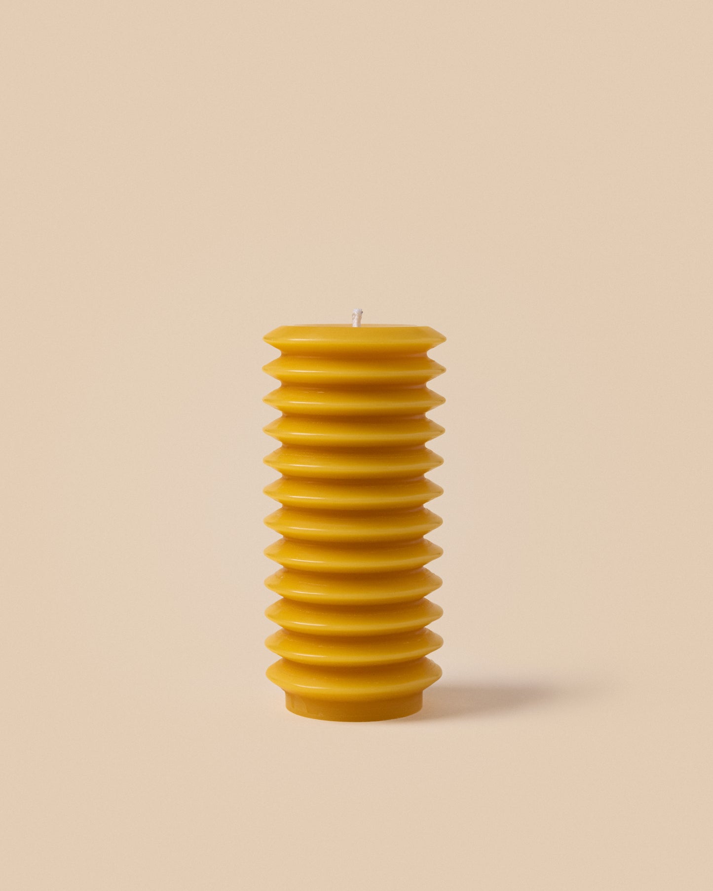 Faye Fluted Pillar Candle