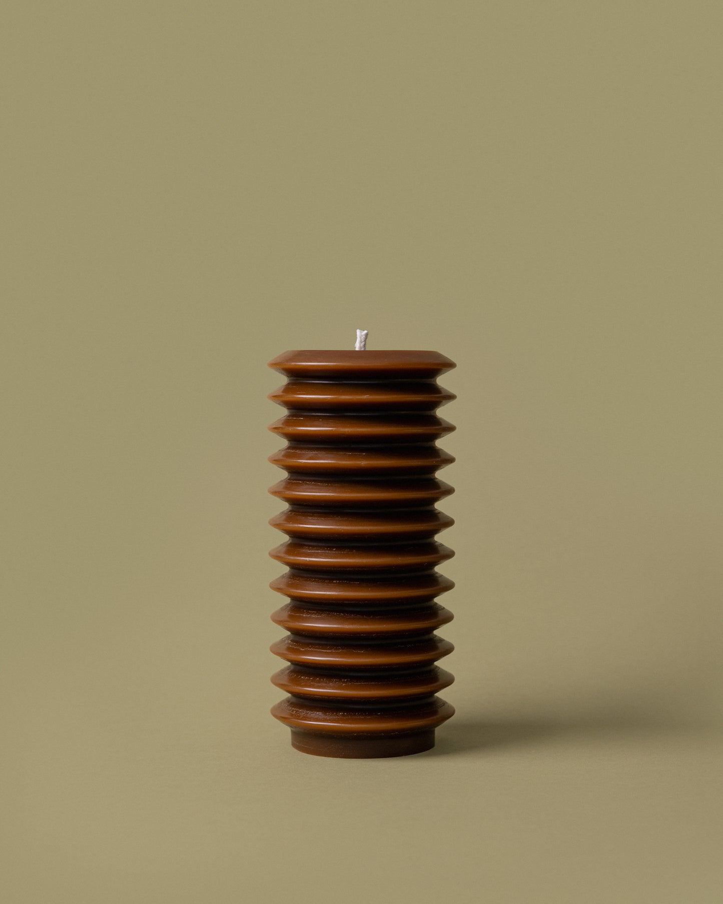 Faye Fluted Pillar Candle